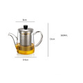 Haonai Glass KGB-010 hot sale heat resistant glass kettle